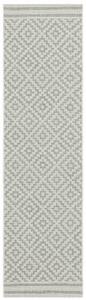 Tribeca Design Kusový koberec Granton Diamond Grey běhoun Rozměry: 66x240 cm