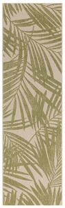 Tribeca Design Kusový koberec Granton Green Palm běhoun Rozměry: 66x240 cm