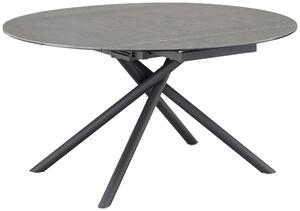 JÍDELNÍ STŮL, antracitová, černá, 90-140/76/140 cm MID.YOU, Online Only