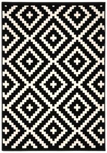 Kusový koberec Gloria new black/cream 160x230 cm