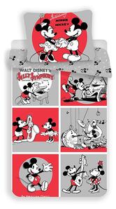 JERRY FABRICS Povlečení Mickey a Minnie classics 100% Bavlna 140/200, 70/90 cm