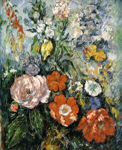Obrazová reprodukce Bouquet of Flowers, Cezanne, Paul