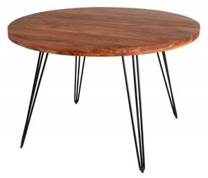 Přírodní dřevěný stůl Scorpion 120 cm