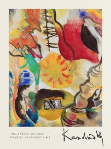 Obrazová reprodukce The Garden of Love - Wassily Kandinsky, (30 x 40 cm)