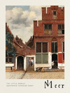 Obrazová reprodukce The Little Street - Johannes Vermeer, (30 x 40 cm)
