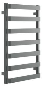 Emmy Design Koupelnový radiátor kombinovaný Tavi 85x50 cm šedá metalik