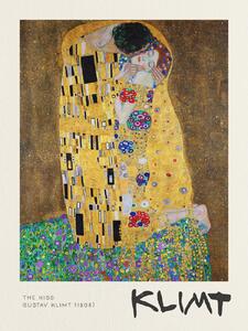 Obrazová reprodukce The Kiss - Gustav Klimt, (30 x 40 cm)