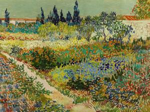 Obrazová reprodukce Garden at Arles - Vincent van Gogh, (40 x 30 cm)