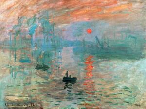 Obrazová reprodukce Impression, Sunrise - Claude Monet, (40 x 30 cm)