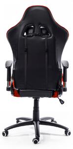 ADK kancelářská židle Runner červeno-černá
