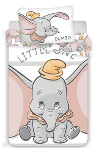 JERRY FABRICS Povlečení do postýlky Dumbo stripe Bavlna, 100/135, 40/60 cm