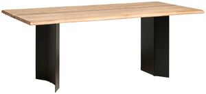 JÍDELNÍ STŮL, akácie, černá, barvy akácie, 200/76/100 cm Livetastic, Online Only