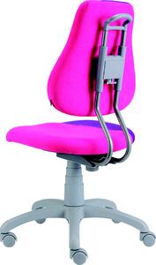 Dětská židle FUXO Alba S-LINE fialová-růžová