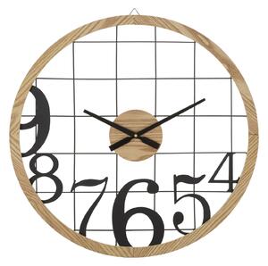 Nástěnné hodiny NUMBERS 60X2,5 cm