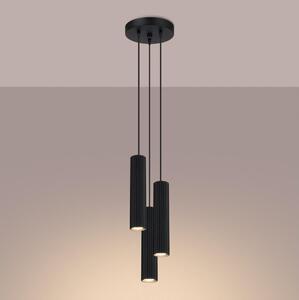 Brilagi - LED Lustr na lanku CRESTO 3xGU10/10W/230V černá