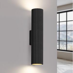 Brilagi - LED Nástěnné svítidlo CRESTO 2xGU10/10W/230V 30 cm černá