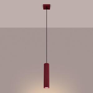 Brilagi - LED Lustr na lanku CRESTO 1xGU10/10W/230V burgundy