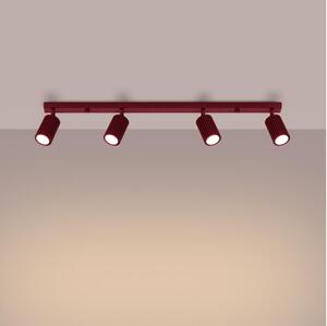 Brilagi - LED Bodové svítidlo CRESTO 4xGU10/10W/230V burgundy