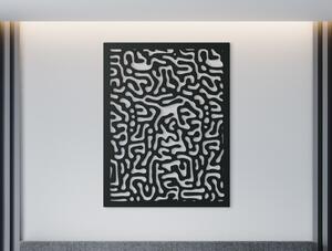 Drevko Minimalistický obraz Labyrint