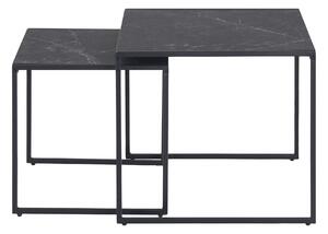 ACTONA Konferenční stolek Infinity černá 45 × 50 × 50 cm