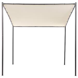 Zahradní pavilon VIMINO Kov 282 cm 294 cm Béžová