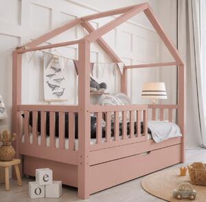 Domečková postel Housebed plus - retro pink Velikost: 140/70