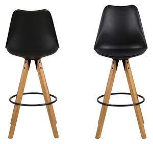 Černá Barová židle Dima 111.5 × 48.5 × 55 cm ACTONA