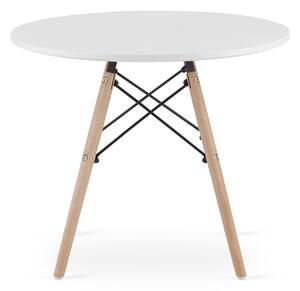 Bílý konferenční stolek MAKSI 60x60