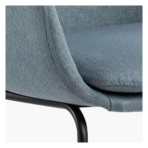 ACTONA Sada 2 ks − Barová židle Lisa modrá 100 × 52 × 53 cm