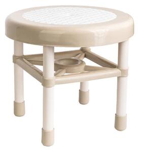 Stolička plastová Strend Pro, mini, okrúhle stupadlo, priemer 32,5x28,5 cm
