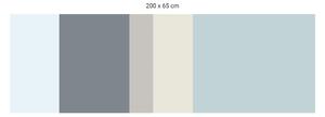 FUGU Ochrana stěny za postel - barevná paleta FBK-03 Varianta tapety: Delší strana postele 200x65 cm