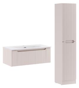 Comad Set koupelnového nábytku Nova Cashmere 80 kašmír mat (3 kusy nábytku)