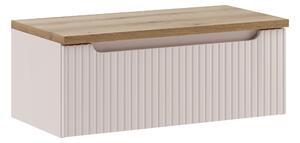 Comad Koupelnová skříňka pod deskové umyvadlo Nova Cashmere 80 kašmír mat (1 šuplík)