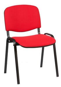 Konferenční židle Manutan ISO Black, červená