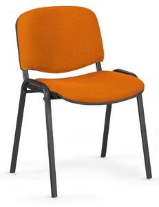 Konferenční židle Iso čalouněná Alba Barva: oranžová