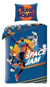 HALANTEX Povlečení Basketbal Premium Space Jam blue Bavlna, 140/200, 70/90 cm