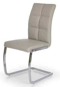 Jídelní židle SCK-228 šedá/chrom