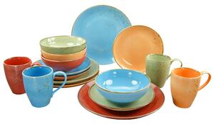 KOMBINOVANÁ SOUPRAVA, 16dílné, kamenina Creatable - Online Only nádobí, Online Only
