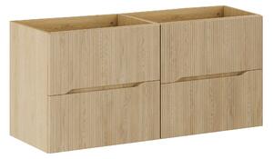 Comad Set koupelnového nábytku Nordic Cremona 120 dub cremona - 2x skříňka