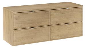 Comad Koupelnová dvojskříňka pod deskové umyvadlo Terra Cremona 120 dub cremona