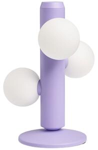 FEST Amsterdam Fialová kovová stolní lampa Kaktee