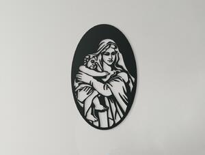 Drevko Dřevěný obraz Marie s Ježíškem