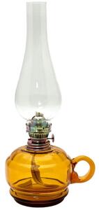 Floriánova huť Petrolejová lampa MONIKA 34 cm amber FL0062