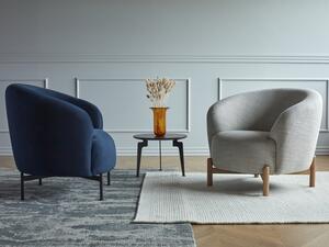 KRAGELUND Furniture - Křeslo GRAN s kovovou X podnoží