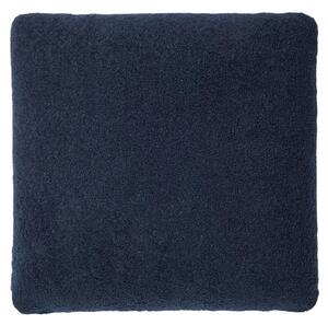 Kave Home Tmavě modrý bouclé polštář Martina 52 x 52 cm