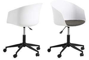 Bílá Kancelářská židle Moon 87 × 65 × 65 cm ACTONA
