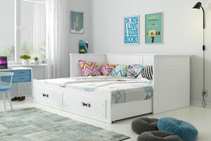 Dětská postel HERMES s matrací Barva: Grafit
