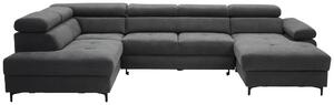 SEDACÍ SOUPRAVA, textil, barvy grafitu Stylife - Sedací soupravy