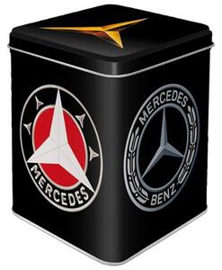 Nostalgic Art Dóza na Čaj - Mercedes-Benz Logo Evolution