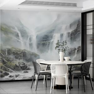 Fototapety Vodopád v mlze, Fototapety příroda, w08572 : uwalls.cz